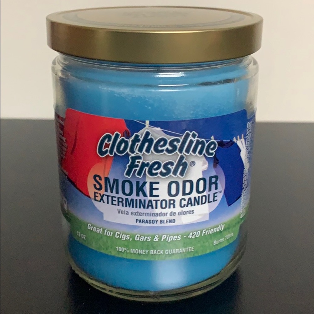 Clothesline Fresh Smoke Odor Candle